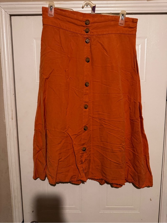 a new day Dresses & Skirts - 🧡 New Day Button Front Midi Skirt | Size XL